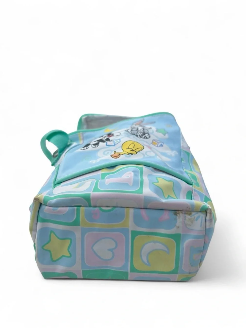 Vintage 2000 Baby Looney Tunes Insulated Lunch Bag Tweety Pastel Y2K Cooler Tote
